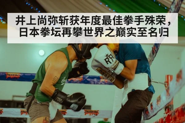 井上尚弥斩获年度最佳拳手殊荣，日本拳坛再攀世界之巅实至名归